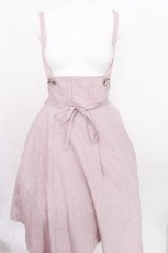 画像1: axes femme / サス付きイレヘムデザインスカート  ピンク S-26-08-10-040-AX-SK-AS-ZS (1)