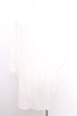 画像2: axes femme / カラーシアーシャツ  白 S-26-08-10-005-AX-BL-AS-ZS (2)