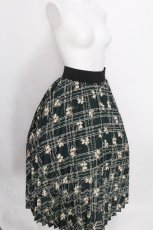 画像3: axes femme / チェックプリーツスカート  グリーン S-26-08-10-054-AX-SK-AS-ZS (3)