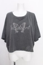 画像1: axes femme / ビジューロゴショートTシャツ  グレー S-26-08-10-013-AX-TS-HR-ZS (1)