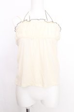 画像1: axes femme / シフォンホルターキャミ  オフ S-26-08-10-002-AX-TO-AS-ZS (1)