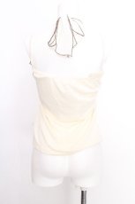 画像2: axes femme / シフォンホルターキャミ  オフ S-26-08-10-002-AX-TO-AS-ZS (2)