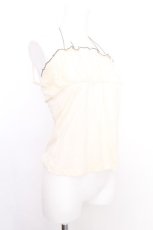 画像3: axes femme / シフォンホルターキャミ  オフ S-26-08-10-002-AX-TO-AS-ZS (3)