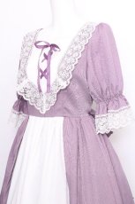 画像3: Chalmiere / シュエットワンピース  パープル S-26-08-11-035-AX-OP-SZ-ZS (3)