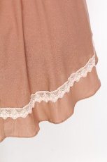 画像4: axes femme / レース切替ワンピース M ブラウン S-26-08-11-014-AX-PA-HR-ZS (4)