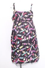 画像1: MILK / キャンディptワンピース  黒 S-26-08-11-022-ML-OP-HR-ZS (1)