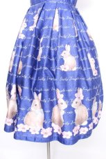 画像3: Emily Temple cute / Bloom Rabbitワンピース  ネイビー S-26-08-11-024-ET-OP-HR-ZS (3)