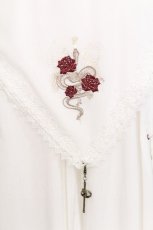 画像7: Ozz oneste / Spring Rose Carolマント  白 S-26-08-13-027-OO-JA-HR-ZS (7)
