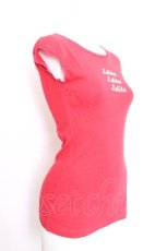 画像2: Katie / FORTUNE GIRL french sleeve Tee XS 赤 S-26-08-13-1026-LO-TO-TE-ZS (2)