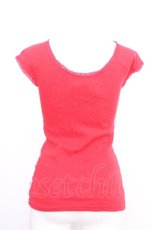 画像3: Katie / FORTUNE GIRL french sleeve Tee XS 赤 S-26-08-13-1026-LO-TO-TE-ZS (3)
