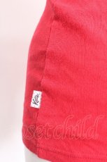 画像4: Katie / FORTUNE GIRL french sleeve Tee XS 赤 S-26-08-13-1026-LO-TO-TE-ZS (4)
