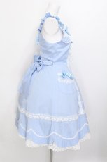 画像3: BABY,THE STARS SHINE BRIGHT / くみゃちゃんのLovely Paradeジャンパースカート  サックス S-26-08-13-1034-BA-OP-HR-ZS (3)
