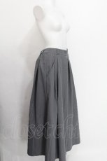 画像3: axes femme POETIQUE / タックデザイン袴パンツ  グレー S-26-08-13-1053-AX-PA-AS-ZS (3)