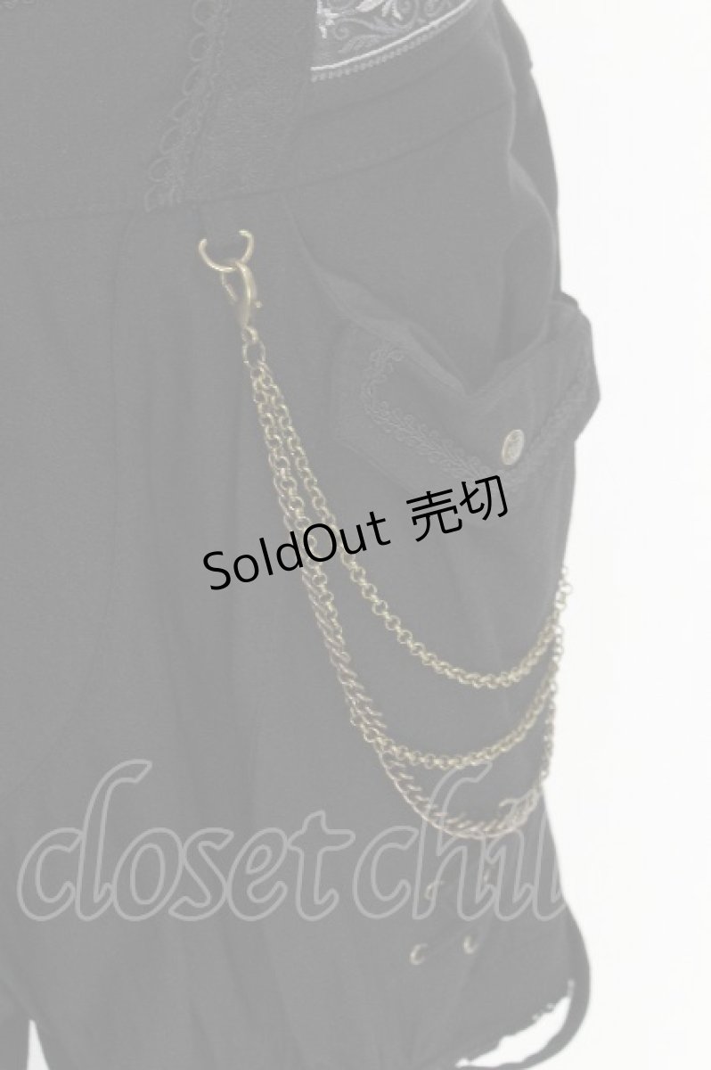 画像5: Ozz Croce / Celebration of Rose ショートパンツ  黒 S-26-08-13-1058-OO-PA-HR-ZS (5)