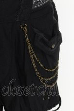 画像5: Ozz Croce / Celebration of Rose ショートパンツ  黒 S-26-08-13-1058-OO-PA-HR-ZS (5)