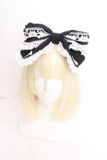 画像1: BABY,THE STARS SHINE BRIGHT / くみゃちゃんのHeart Sugar Decorationカチューシャ  黒 S-26-08-13-1008-BA-AC-AS-ZS (1)