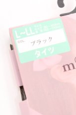 画像3: m petit by misako / AMレースアップシアータイツ  黒 S-26-08-13-1002-LO-ZA-HR-ZS (3)