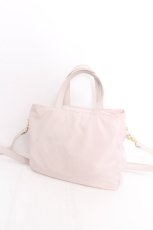 画像3: Maison de FLEUR / リボン3ルーム2Wayトートバッグ  ピンク S-26-08-13-1017-LO-BG-HR-ZS (3)