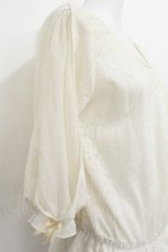 画像4: axes femme / 袖デザインカットJQプルオーバー  オフ S-26-08-13-1023-AX-TO-AS-ZS (4)