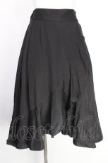 画像1: axes femme POETIQUE / リボン付ラッフルフリルスカート  黒 S-26-08-13-056-AX-SK-AS-ZS (1)