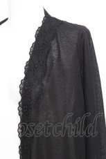 画像3: axes femme / UVカット加工ロングカーディガン  黒 S-26-08-13-023-AX-BL-AS-ZS (3)