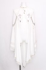 画像1: Ozz oneste / Spring Rose Carolマント  白 S-26-08-13-027-OO-JA-HR-ZS (1)