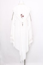 画像2: Ozz oneste / Spring Rose Carolマント  白 S-26-08-13-027-OO-JA-HR-ZS (2)