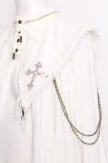 画像4: Ozz oneste / Spring Rose Carolマント  白 S-26-08-13-027-OO-JA-HR-ZS (4)