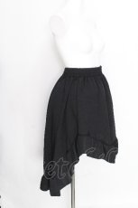 画像3: MARBLE / 前ミニ後ひざ下スカート  黒 S-26-08-14-044-GO-SK-HR-ZS (3)