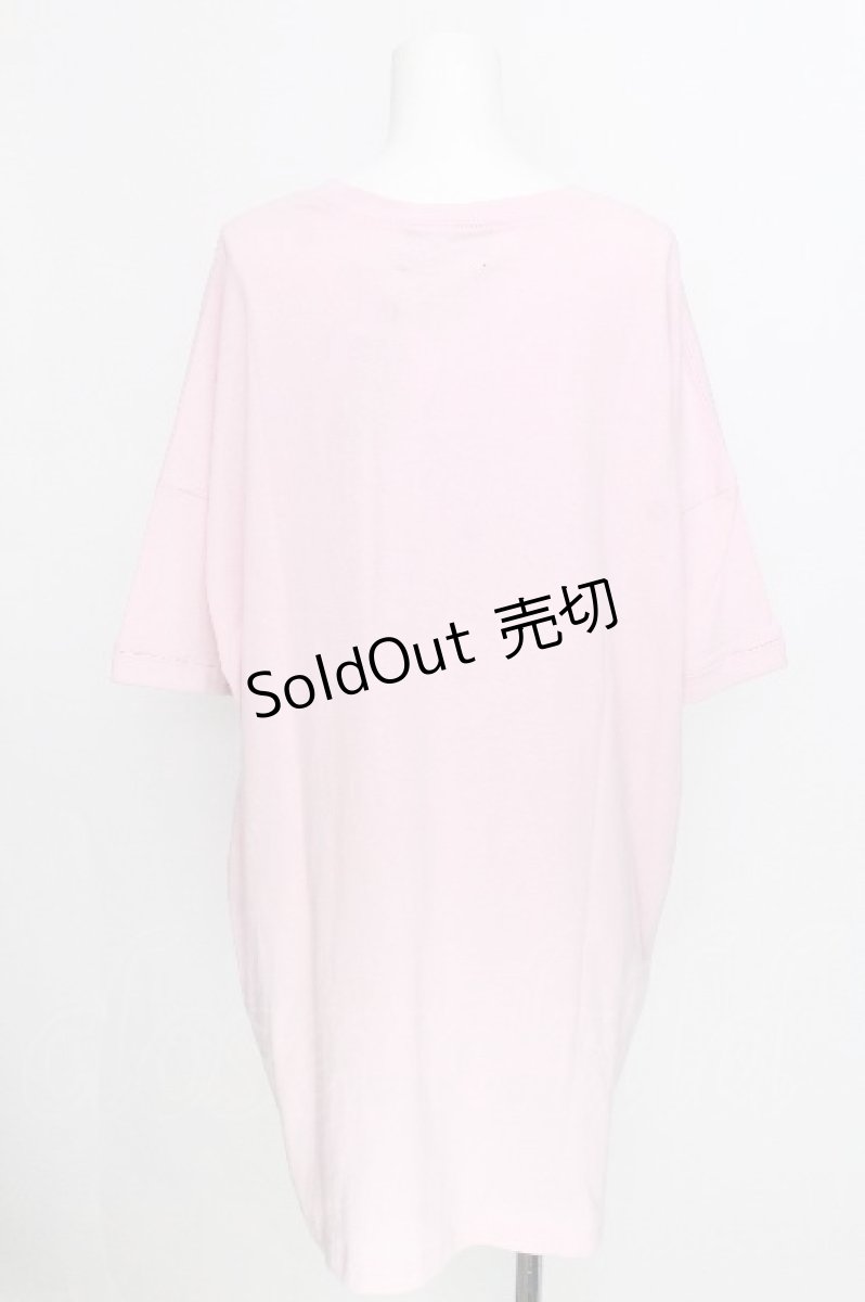画像2: Amilige / グラフィックロゴTe  ピンク S-26-08-14-006-PU-TS-HR-ZS (2)