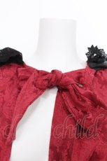 画像4: ATELIER PIERROT / 薔薇色の憤怒ケープ  レッド S-26-08-14-013-EL-JA-HR-ZS (4)