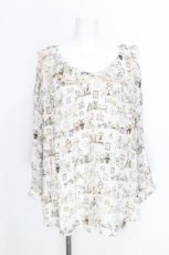 画像1: Franche Lippee / Hobbyroomブラウス 3L ピンク S-26-08-14-015-LO-BL-HR-ZS (1)