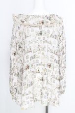 画像2: Franche Lippee / Hobbyroomブラウス 3L ピンク S-26-08-14-015-LO-BL-HR-ZS (2)