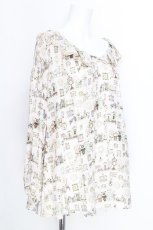 画像3: Franche Lippee / Hobbyroomブラウス 3L ピンク S-26-08-14-015-LO-BL-HR-ZS (3)