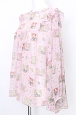 画像3: yukiemon / スーちゃんグラムブラウス 3L ピンク S-26-08-14-003-LO-TO-HR-ZS (3)