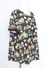 画像3: Franche Lippee / HobbyroomユッタリフレアT 3L 黒 S-26-08-14-025-LO-BL-HR-ZS (3)