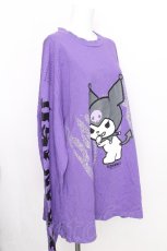画像3: PSYNYXX / クロミ×PSYNYXX コラボロンT  紫 S-26-08-18-030-PU-TO-HR-ZS (3)