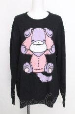 画像1: NieR Clothing / プリントスウェット  黒 S-26-08-18-033-PU-TO-AS-ZS (1)