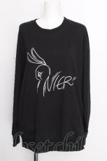 画像1: NieR Clothing / プリントスウェット  黒 S-26-08-18-034-PU-TO-AS-ZS (1)