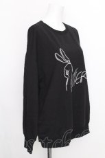 画像3: NieR Clothing / プリントスウェット  黒 S-26-08-18-034-PU-TO-AS-ZS (3)