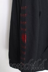 画像4: NieR Clothing / プリントパーカー  黒ｘ赤 S-26-08-18-037-PU-TO-AS-ZS (4)