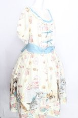 画像3: Double sweet Lolita（海外ロリータブランド） / 猫柄ワンピース XL イエロー S-26-08-18-044-LO-OP-HR-ZS (3)