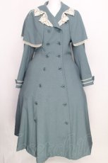 画像1: Innocent World / ヴィクトリアンコートワンピース  グリーン S-26-08-18-048-IW-OP-AS-ZS (1)