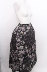 画像3: axes femme / ミュルーズ花柄スカート/ミュルーズ美術館コラボ  黒 S-26-08-18-050-AX-SK-AS-ZS (3)