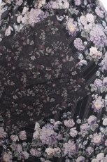画像4: axes femme / ミュルーズ花柄スカート/ミュルーズ美術館コラボ  黒 S-26-08-18-050-AX-SK-AS-ZS (4)
