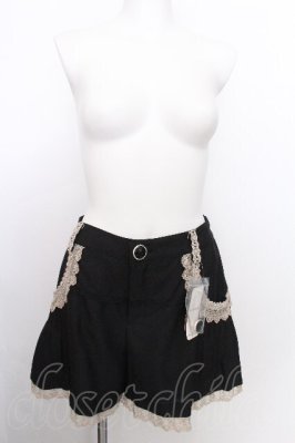 Preview of 脇タック入りショートパンツ  黒