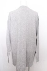画像2: NieR Clothing / プリント長袖Tシャツ  グレー S-26-08-18-026-PU-TS-AS-ZS (2)