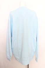 画像2: NieR Clothing / プリントスウェット  サックス S-26-08-18-027-PU-TO-AS-ZS (2)