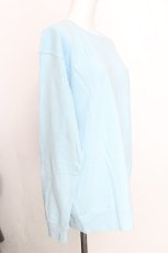 画像3: NieR Clothing / プリントスウェット  サックス S-26-08-18-028-PU-TO-AS-ZS (3)