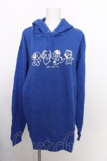 画像1: NieR Clothing / プリントスウェット  青 S-26-08-18-029-PU-TO-AS-ZS (1)
